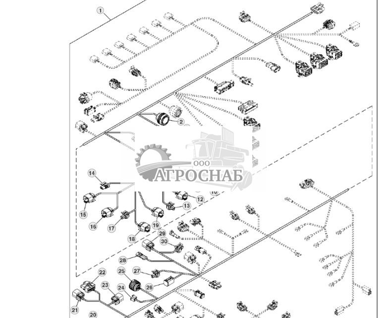 Разъемы жгута проводов шасси, с ILS™, IVT™, 50 kmh (23) - ST121676 375.jpg
